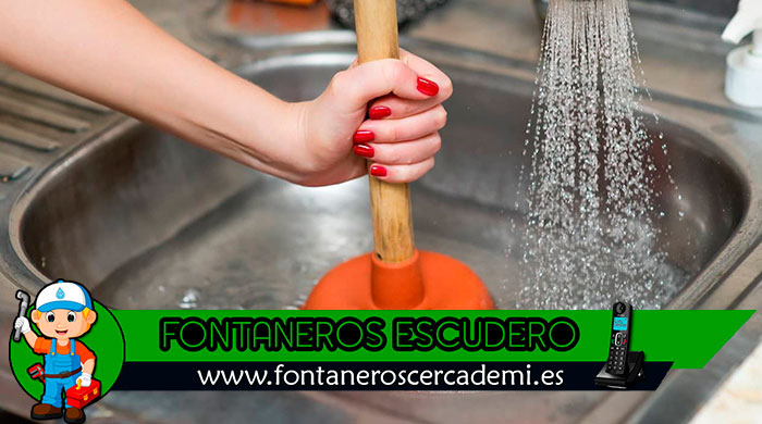 Desatascar fregadero de cocina 3 empresa de desatascos Madrid